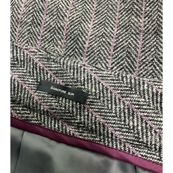 TALBOTS Signature Slim Wool Blend Dress Pants - Picture 4 of 5